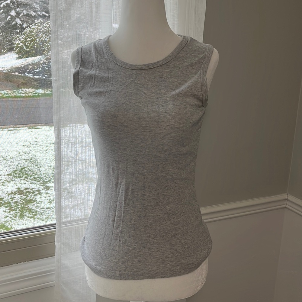 J Crew gray tank